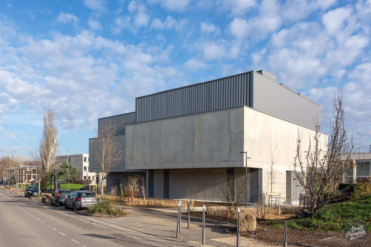 Bâtiment extérieur du data centrer